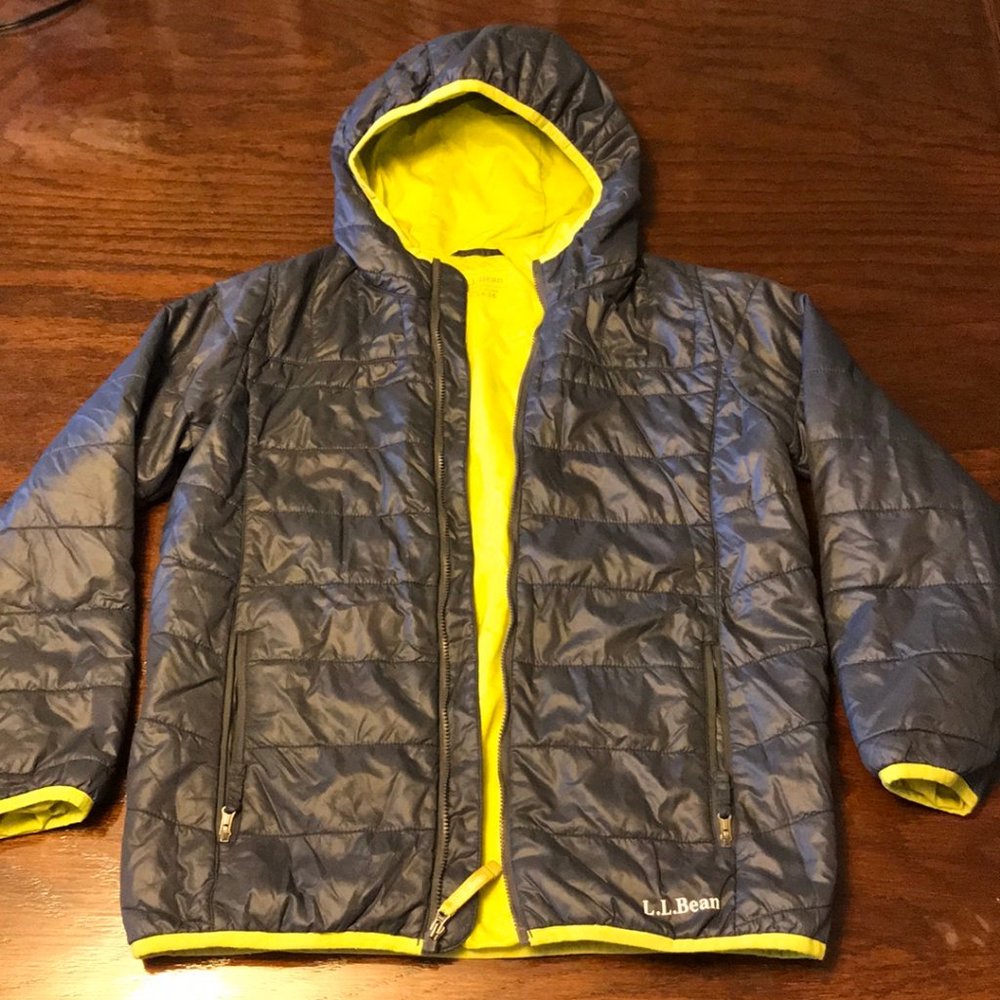Boys LL Bean PrimaLoft Jacket, Size L-14/16